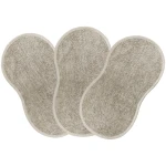 Spucktuch für die Schulter Bio-Baumwolle Frottee 3er Set taupe Maße 43 x 22 cm
