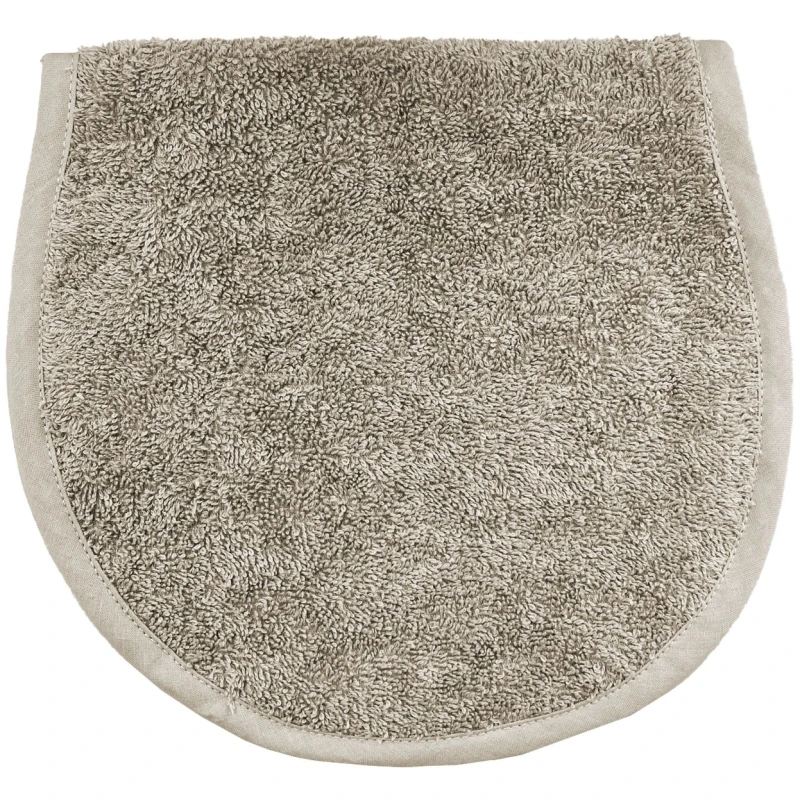 Spucktuch für die Schulter Bio-Baumwolle Frottee 3er Set taupe Maße 43 x 22 cm