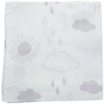 Spucktücher Bio-Baumwolle 3er-Set Grey Maße 75 x 75 cm
