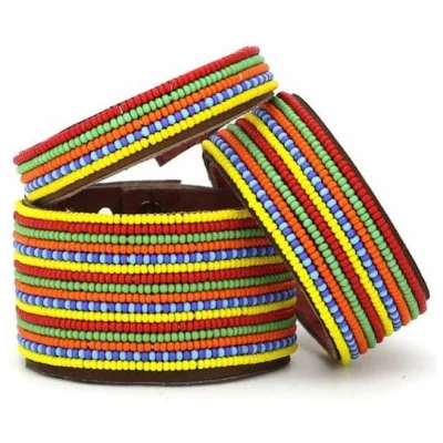 Swahili Coast Perlenarmband & Armreif - STRIPES - S/M/L