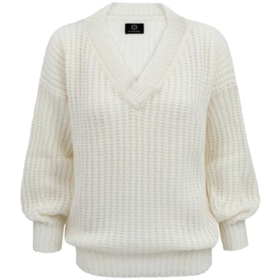 Sweater Victoria Merino Ecru