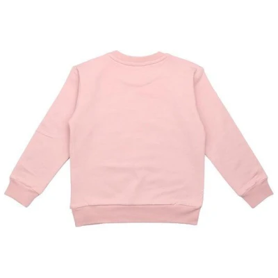 Sweatshirt Baby Rosa Bio - Walkiddy Beauty Horses, GOTS zertifiziert, umweltfreundlich, 95% Baumwolle, langlebig, Edition Pullover & Jäckchen, nachhaltige Mode.