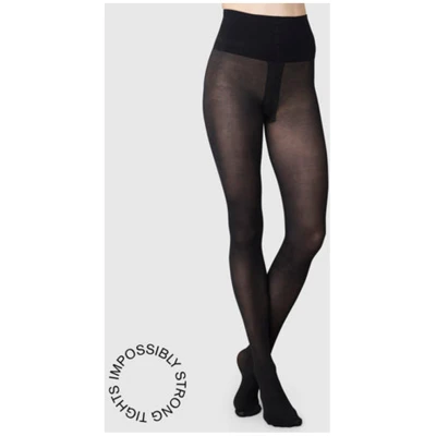 Swedish Stockings Damen vegan Strumpfhose Rip Resistant Lois Schwarz