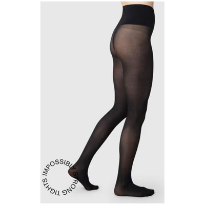 Swedish Stockings Damen vegan Strumpfhose Rip Resistant Lois Schwarz