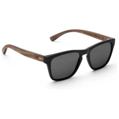 TAKE A SHOT Sonnenbrille The Shadow 2.0 Walnussholz polarized
