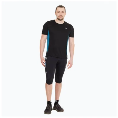 TAO Sportswear Atmungsaktive Herren 3/4-Lauftight Pontus mit Gesäßtasche