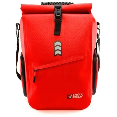 THOLLBECK 3 in 1 Fahrradtasche & Fahrradrucksack wasserdicht (23-27l) mit Magnetverschluss