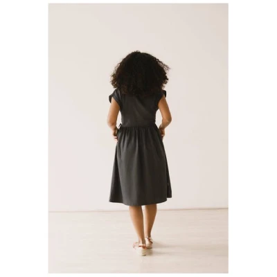 TIRALAHILACHA Hira Tencel wrap midi dress