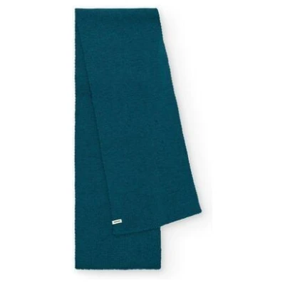 TIRALAHILACHA Tayo chunky wool scarf in blue