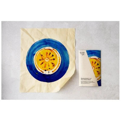 TOFF & ZÜRPEL® Manufaktur Charity Edition BENE - DER GRIFF INS BLAUE Bio-Bienenwachstuch