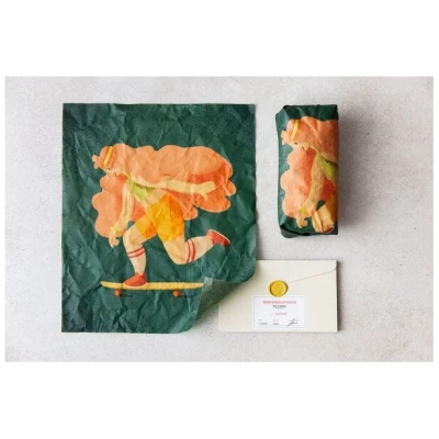 TOFF & ZÜRPEL® Manufaktur Charity Edition "HELLO DANANE" Bio-Bienenwachstuch