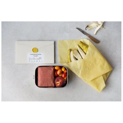 TOFF & ZÜRPEL® Manufaktur SET MEDIUM & LARGE Bio-Bienenwachstücher