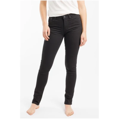 TORLAND Damen vegan Slim Jeans Regular Teresa Schwarz