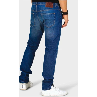 TORLAND Herren vegan Jeans Slim Fit Benny Mid Indigoblau