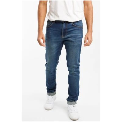 TORLAND Herren vegan Schmale Jeans Benny Dunkles Indigoblau