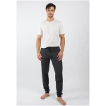 TORLAND Herren vegan Sweatpants Stufen Dark Heather Grey