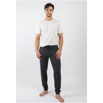 TORLAND Herren vegan Sweatpants Stufen Dark Heather Grey