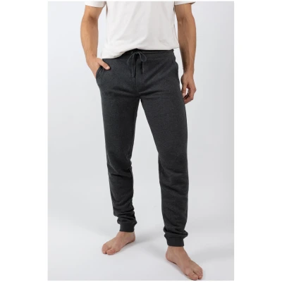 TORLAND Herren vegan Sweatpants Stufen Dark Heather Grey