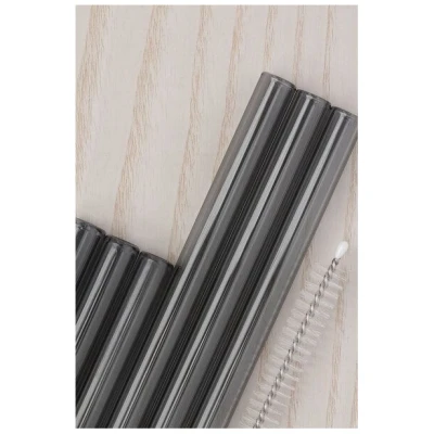 TRANQUILLO Cocktail Strohhalm 6er Set Glas (MX865, MX866)