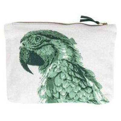 TRANQUILLO Kosmetiktasche PARROT aus Biobaumwolle (BAG256)