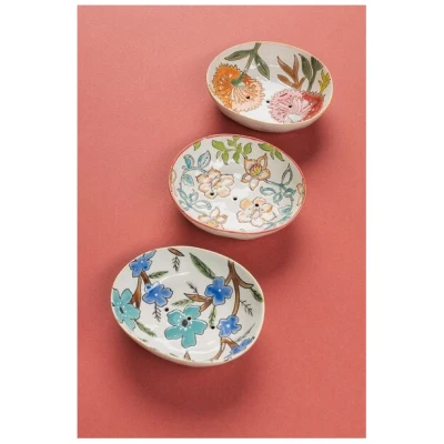 TRANQUILLO Seifenschale SUMMER aus Steinzeug 13 cm (POR707, POR708, POR709)