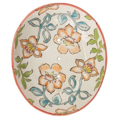 TRANQUILLO Seifenschale SUMMER aus Steinzeug 13 cm (POR707, POR708, POR709)