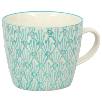 TRANQUILLO Tasse aus Steinzeug mit liebevollem Aufdruck 275 ml