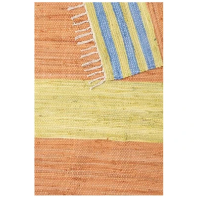 TRANQUILLO Teppich BLOCKS, Good Weave-zertifiziert, 90 x 150 cm verschiedene Farben (BS215, BS216)