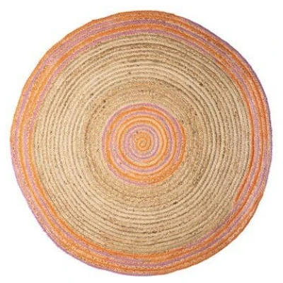 TRANQUILLO Teppich rund BOHO CHIC, Good Weave-zertifiziert, 120 cm (BS220, BS221)