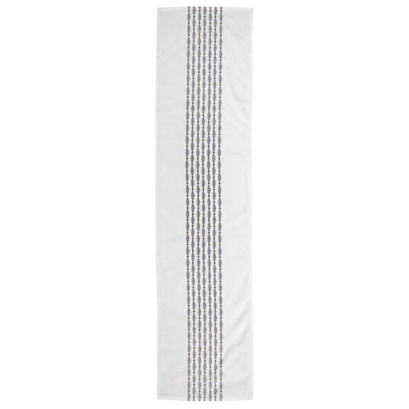 TRANQUILLO Tischläufer ART DECO aus Biobaumwolle, GOTS-zertifiziert, 170 x 40cm (TEX150)