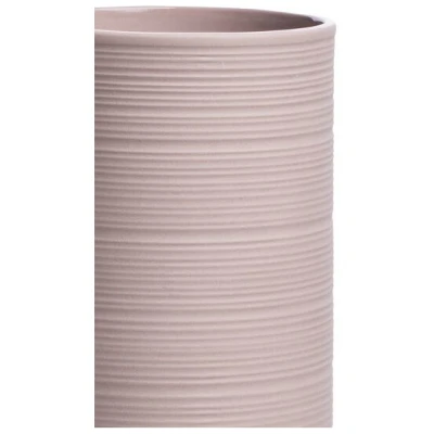 TRANQUILLO Vase Vintage aus mattem Steinzeug, ⌀ 9,8 × 21 cm (POR452, POR453)