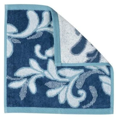 TRANQUILLO Waschlappen aus Biobaumwolle ,verschiedene Muster, 30 x 30 cm (TEX119, TEX123, TEX127)