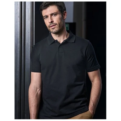 TeeJays Herren Polo Shirt Kurzarm Bio - Baumwolle bis Größe 5XL