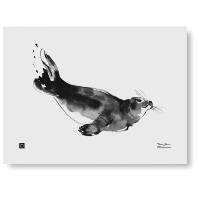 Teemu Järvi Illustrations Teemu Järvi - Kunstdruck - Poster - 40x30cm - Tierbilder
