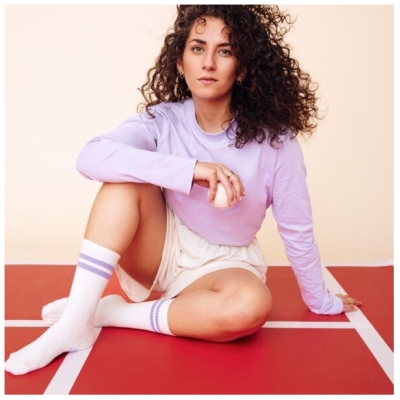 Tennissocken 3er-Set "popeia" aus Bio-Baumwolle