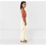 The Driftwood Tales Damen vegan Latzhose Natur