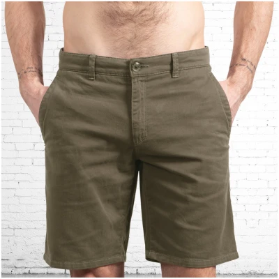 The Driftwood Tales Herren vegan Kurze Chino Beige
