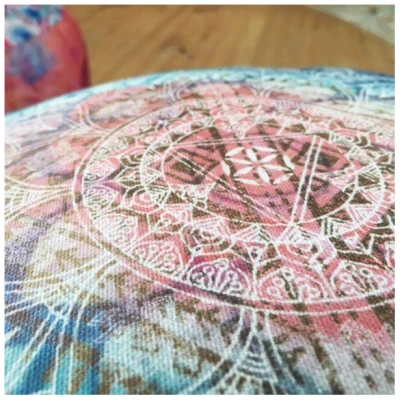 The Spirit of OM Meditationskissen / Yogakissen bio, rund