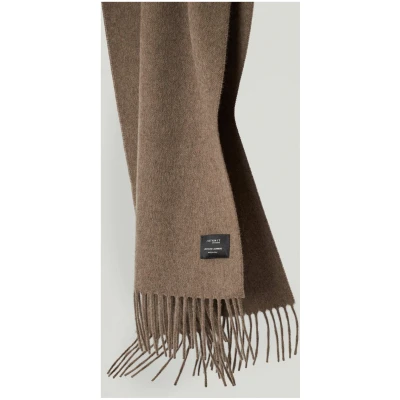 The Upcycled Cashmere Scarf - Natural Brown