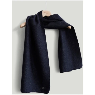 The Woolen Scarf - Blue Navy