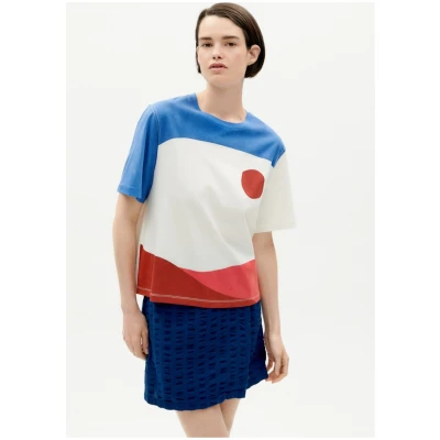 Thinking MU Damen vegan T-Shirt Abstract Lucia Weiß