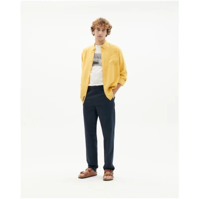 Thinking MU Herren vegan Chino-Hose Navy