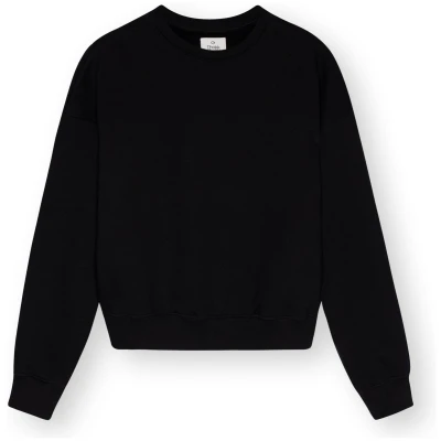 ThokkThokk Damen vegan Pullover Schwarz