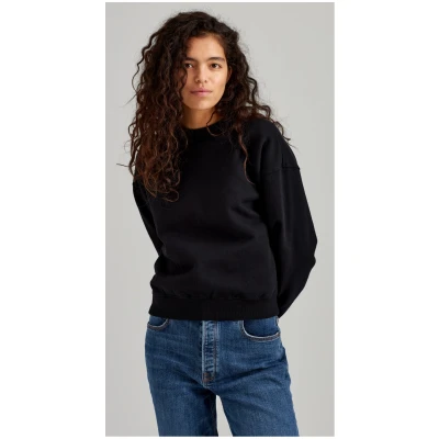 ThokkThokk Damen vegan Pullover Schwarz