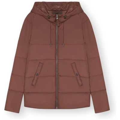 ThokkThokk Herren vegan Jacke Kapok Deep Mahogany