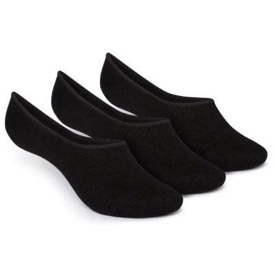 ThokkThokk Socken Füßlinge Schwarz 3er Pack Bio Fair