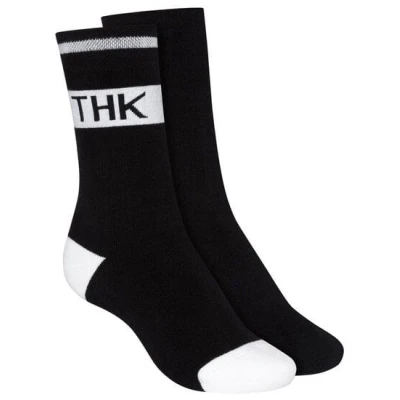 ThokkThokk Warme Socken Hoch aus Biobaumwoll-Mix - 2er Pack
