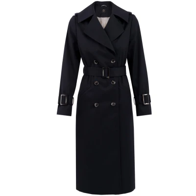 Trench Coat Navy Blue
