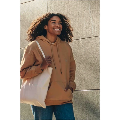Trendsplant Damen vegan Oversized Hoodie Essential Apple Cinnamon