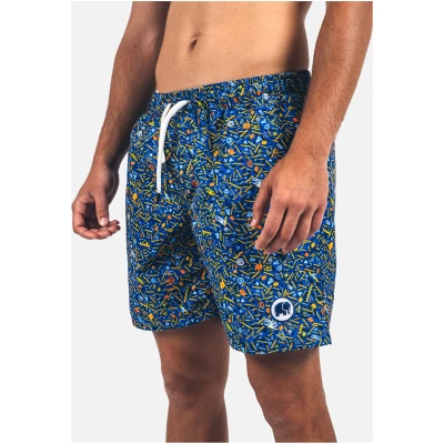 Trendsplant Herren vegan Badehose Dogtown Blau